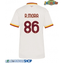 Maglie da calcio AS Roma Rodrigo Mora #86 Seconda Maglia Femminile 2026-27 Manica Corta